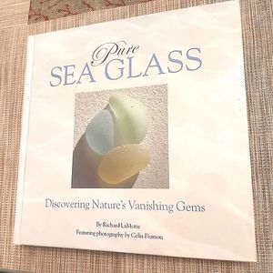 Rare Pure Sea Glass hardcover book Nature's Vanishing Gems Richard Lamotte